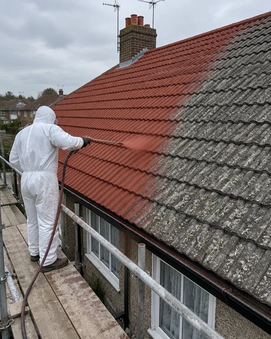 Roof painting and coating in Budleigh Salterton
